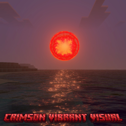 Crimson Vibrant Visual (zephyr) logo