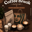 ☕ Coffee Break - clutter set ♡ logo