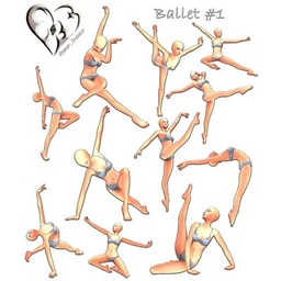 Ballet poses logo