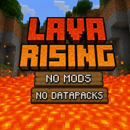 lava rising working no mods/datapacks logo