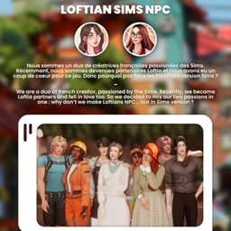 LOFTIAN SIMS NPC | PRT.01 project image