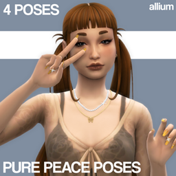 Pure Peace Poses (alliumcc) logo
