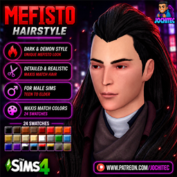 Mefisto hairstyle by Jochi project image