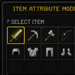 Item attributes and changer project image