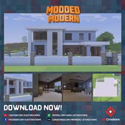 Modded Modern House #17 (With Furnitures) logo