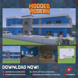 Modded Modern House #19 (With Furnitures) logo