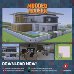 Modded Modern House #20 (With Furnitures) logo