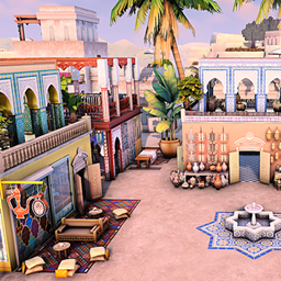 🕌Realistic Moroccan Souk - Zanbira Market - Dambele - Ondarion 🕌(no cc) logo