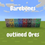 Barebones - Outlined Ores logo