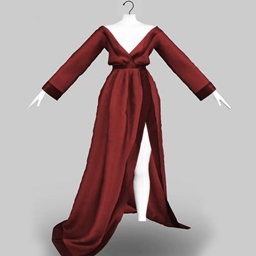Off shoulder maxi dress by tslok logo
