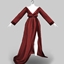 Off shoulder maxi dress by tslok logo