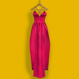 Abyss high slit dress by tslok logo