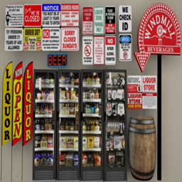 Liquor Store Set Part A logo