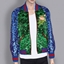 DNA Sequined Bomber Jacket by tslok logo
