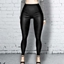 Grease Leather Leggings by tslok logo