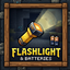 Flashlight & Batteries logo
