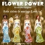 Mermaid Wedding Dress//Look 70'//Recolor dress basegame logo