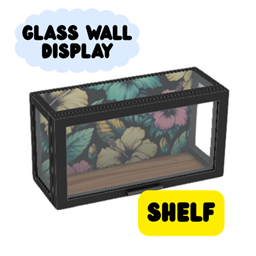 Glass Wall Display Shelf logo