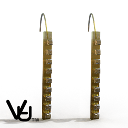 Gold bar Earrings with diamonds logo