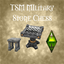TSM Military Stone Chess Table with Matching Chair logo