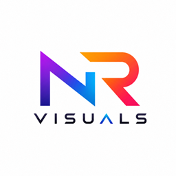NR Visuals logo