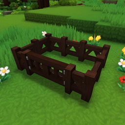 Simple Darkwood Fence logo