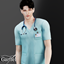 Adult - Clean medical scrubs set with realistic professional details logo