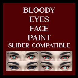 Bloody Eyes - Face Paint logo