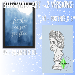 Blue - Wall Art : 2 Versions project image