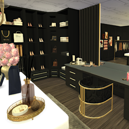 Dark Luxury Walk-In Closet project image