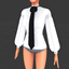 LelekaSims- Blouse With A Neck Tie logo