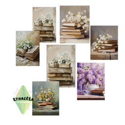 Books and Flowers Posters project image