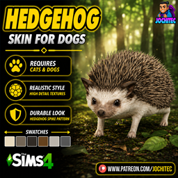 Hedgehog skin by Jochi project image