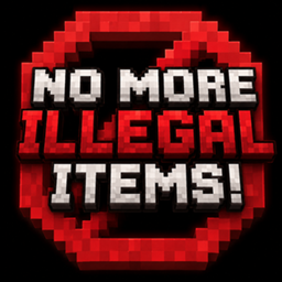 No more illegal items! logo
