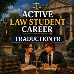 Ellesimsworld - Active Law Student Career - Traduction FR project image
