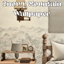 Snowy Mountains | Wallpaper logo