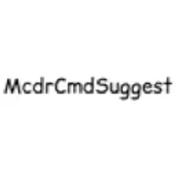 MCDR-Command-Suggestion logo