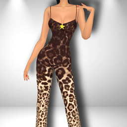 CASSIE ANIMAL PRINT JUMPSUIT logo