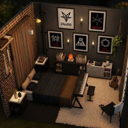 Creative Sim Bedroom logo