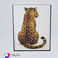 Golden Leopard Art Print  logo