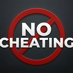 No Cheating! logo