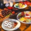 Grilled dishes - Salmon, Ribs and Veggies logo