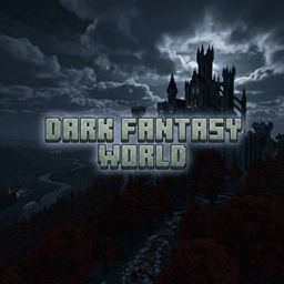 darkfantasy world logo