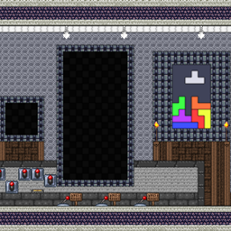 Tetris in Terraria