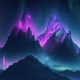Purple Mountain Sky Overlay project image
