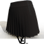 Paula Child Black Pleated Skirt logo