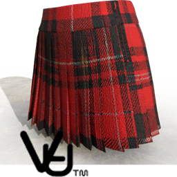 Paula Child Red plaid skirt project image