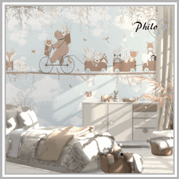 Sophie Kiddy Murals 🐾🐘🦒🦓🐅🌿 logo
