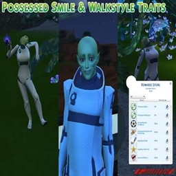 Possessed Smile and Walkstyle Trait By Gauntlet101010 | Chinese Translation logo
