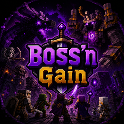BOSS'N GAIN - Heroes Rise logo